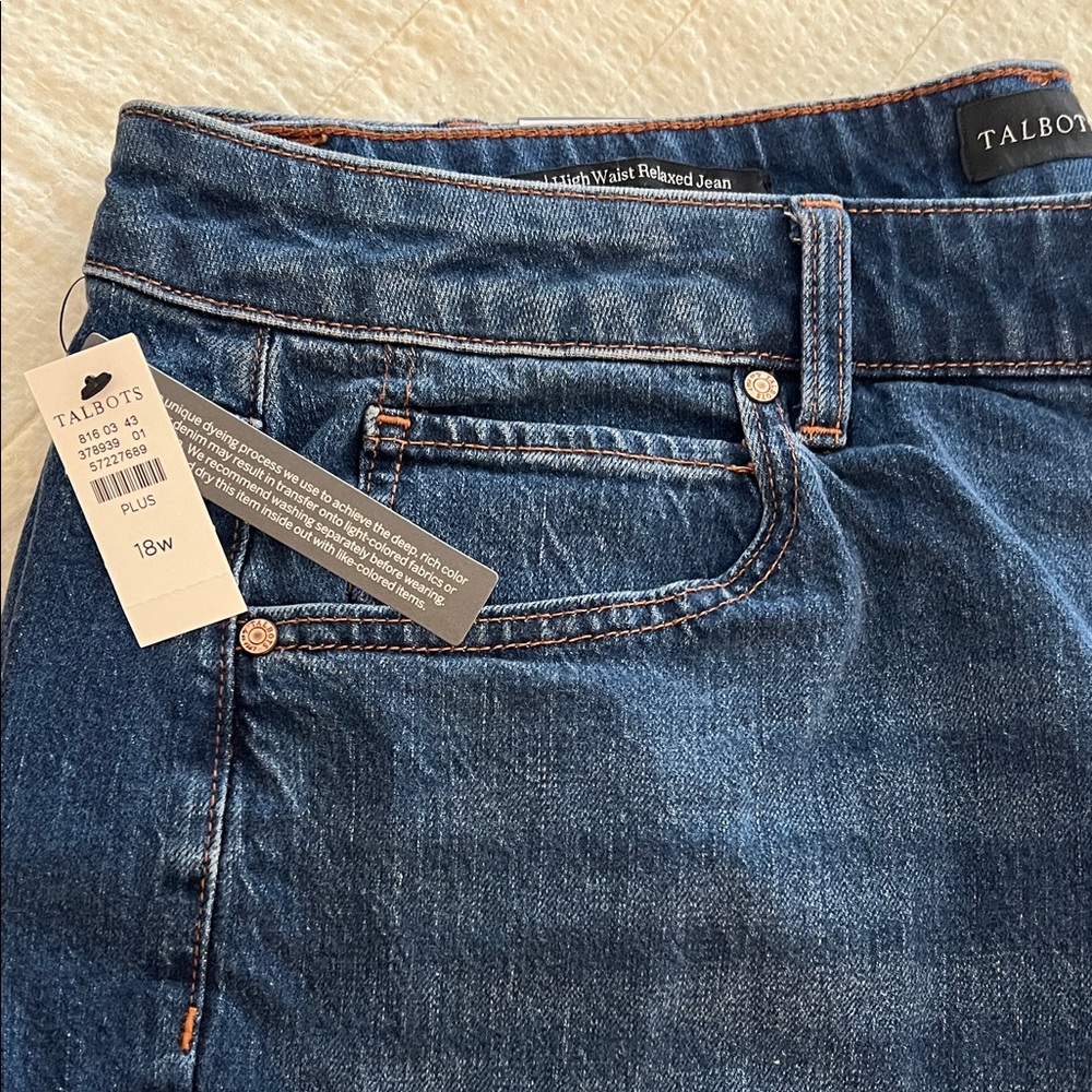 Talbots Classic Blue Denim Jeans